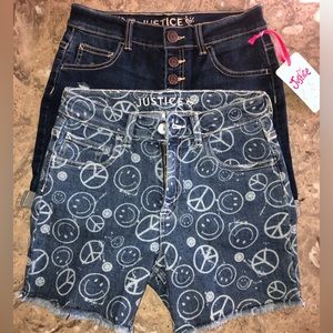 Justice Midi Shorts